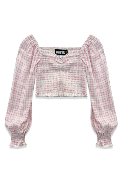 TWEEN CHLOE PRINTED LONG SLEEVE TOP - FINAL SALE
