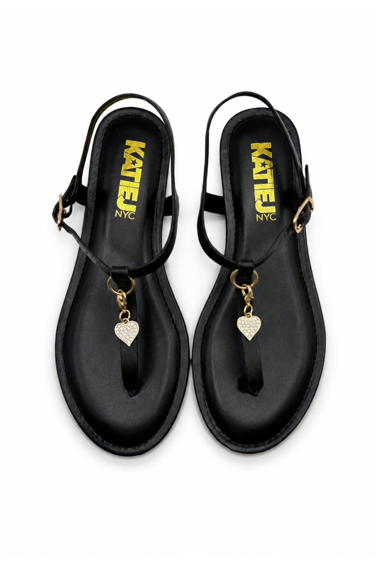 DANI CHARM LEATHER SANDAL