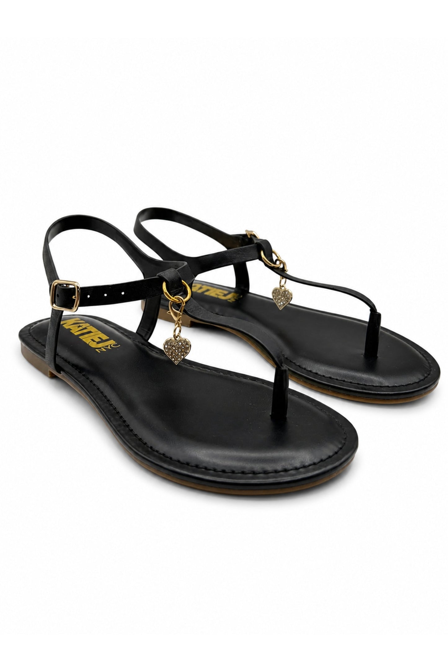 DANI CHARM LEATHER SANDAL