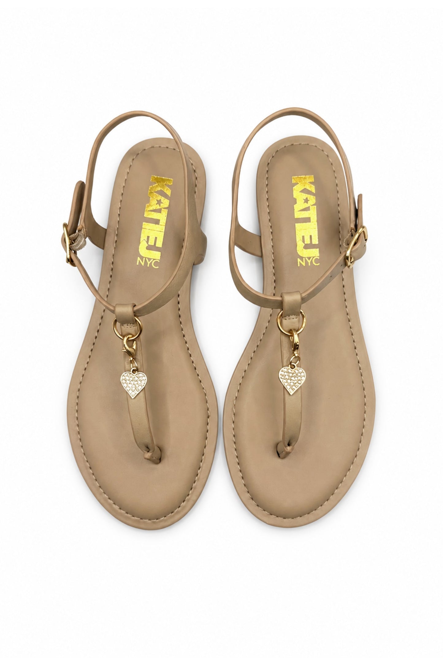 DANI CHARM LEATHER SANDAL