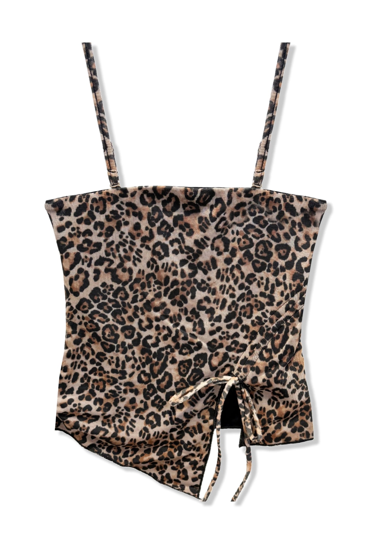 TWEEN DARIAN PRINTED WRAP LOOK TUBE TOP - FINAL SALE