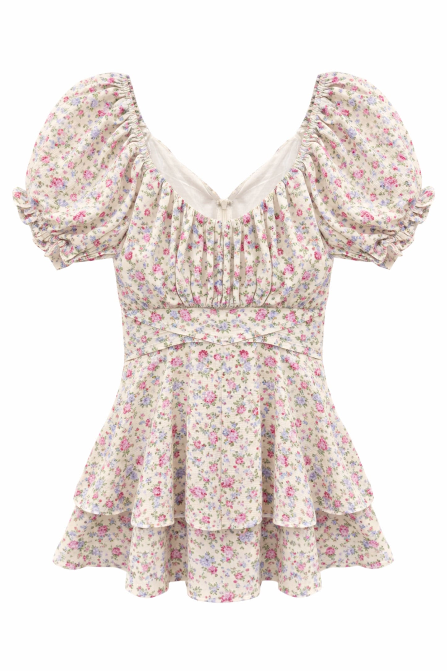 JUNIOR DELILAH PRINTED DRESS