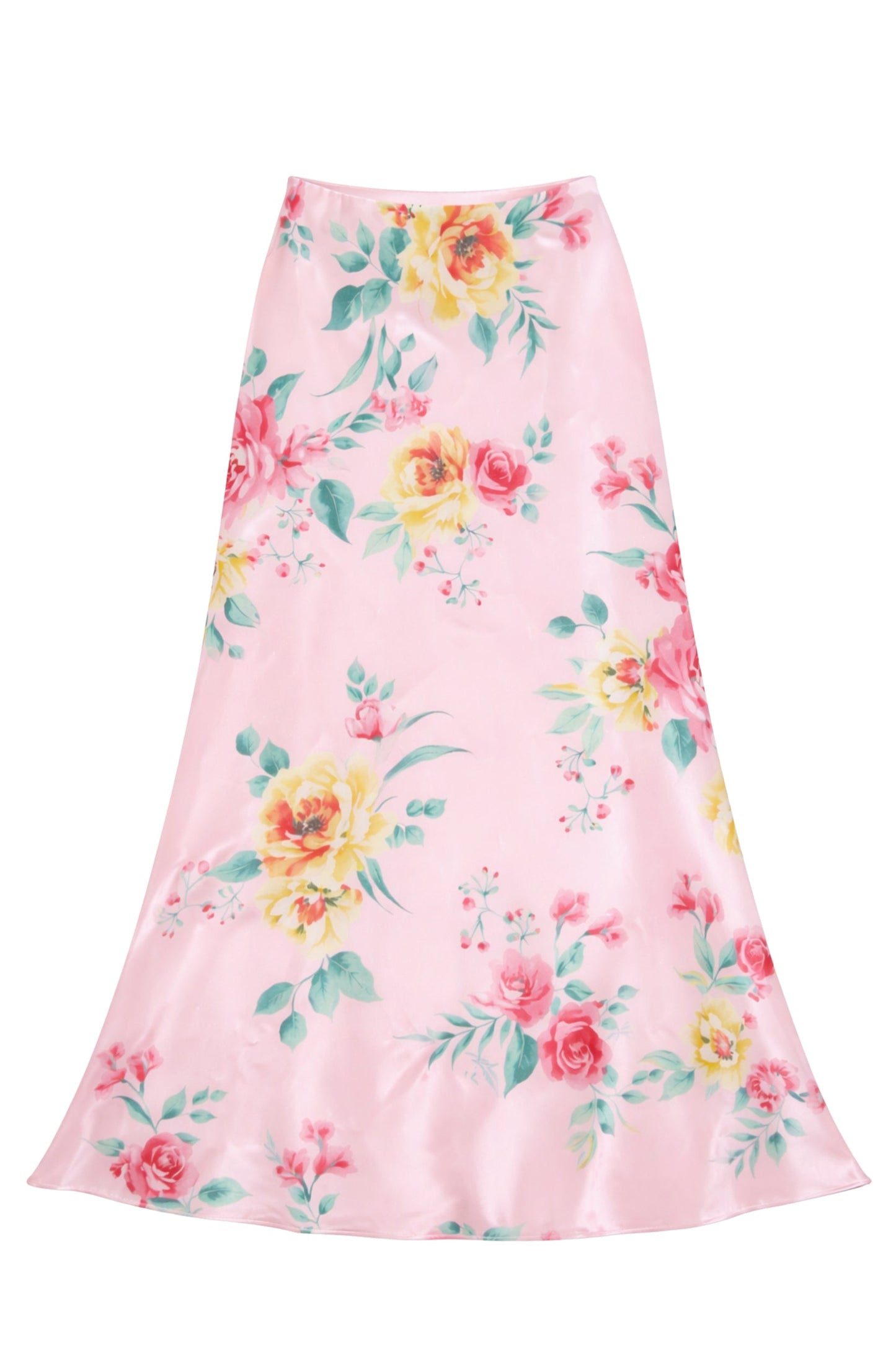 TWEEN ANASTASIA PRINTED SATIN MAXI SKIRT