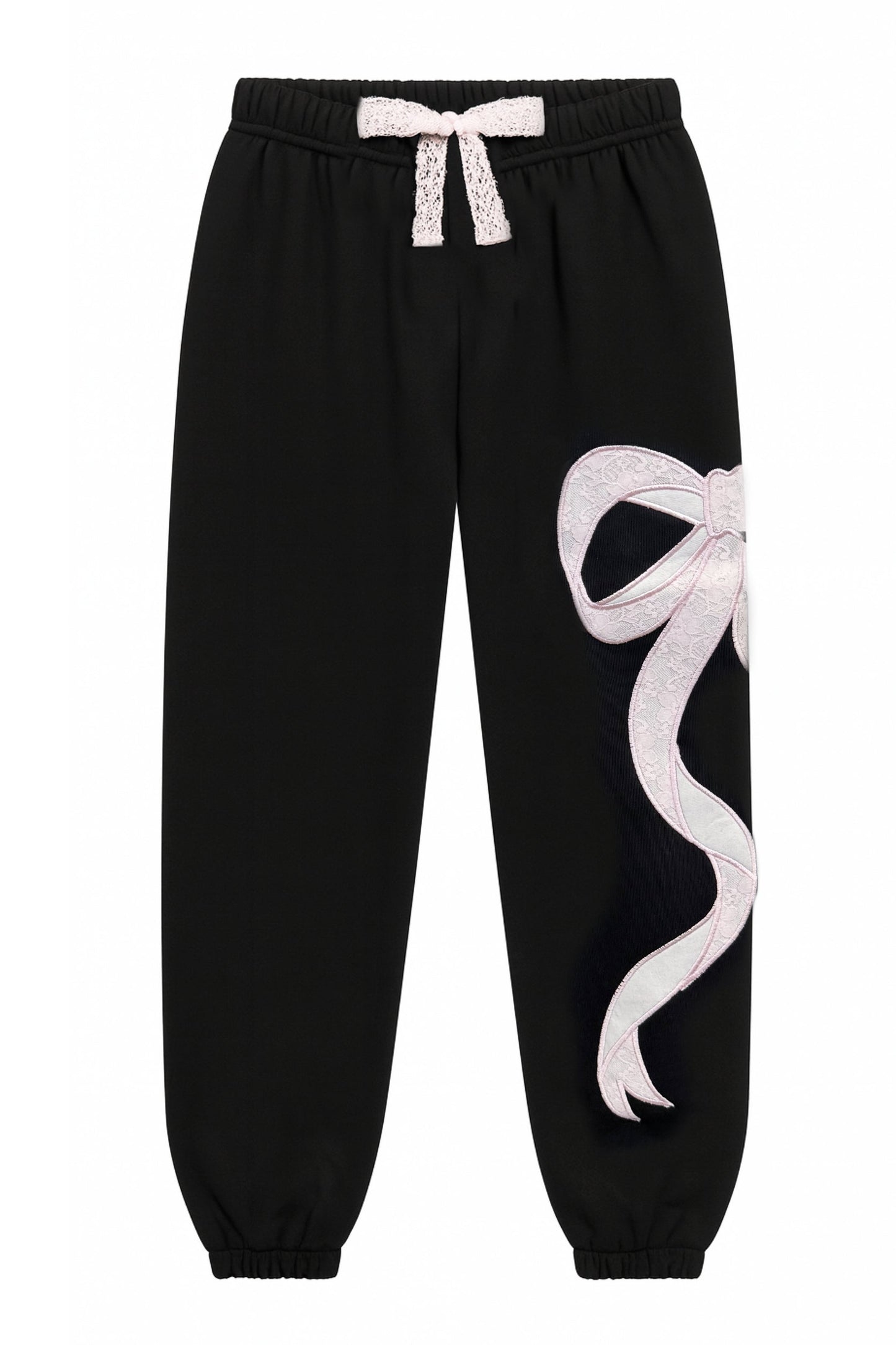 TWEEN DYLAN BOW APPLIQUE SWEATPANT
