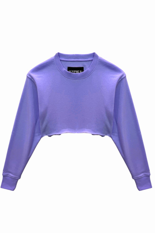 TWEEN DYLAN SUPER CROP CREW SWEATSHIRT - FINAL SALE