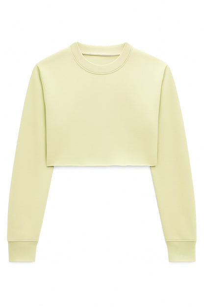 TWEEN DYLAN SUPER CROP CREW SWEATSHIRT - FINAL SALE