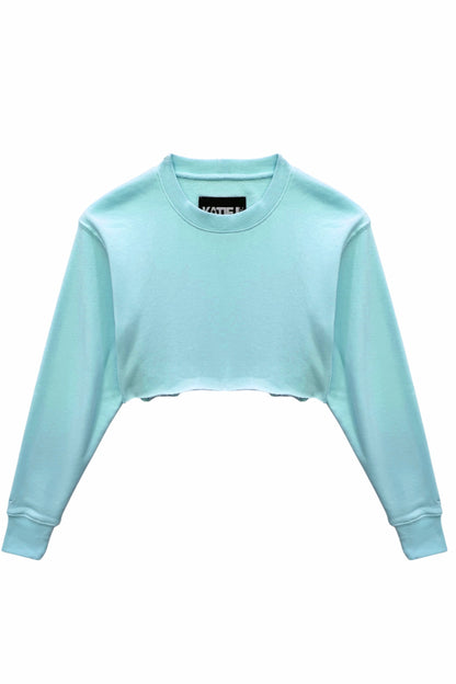 TWEEN DYLAN SUPER CROP CREW SWEATSHIRT - FINAL SALE