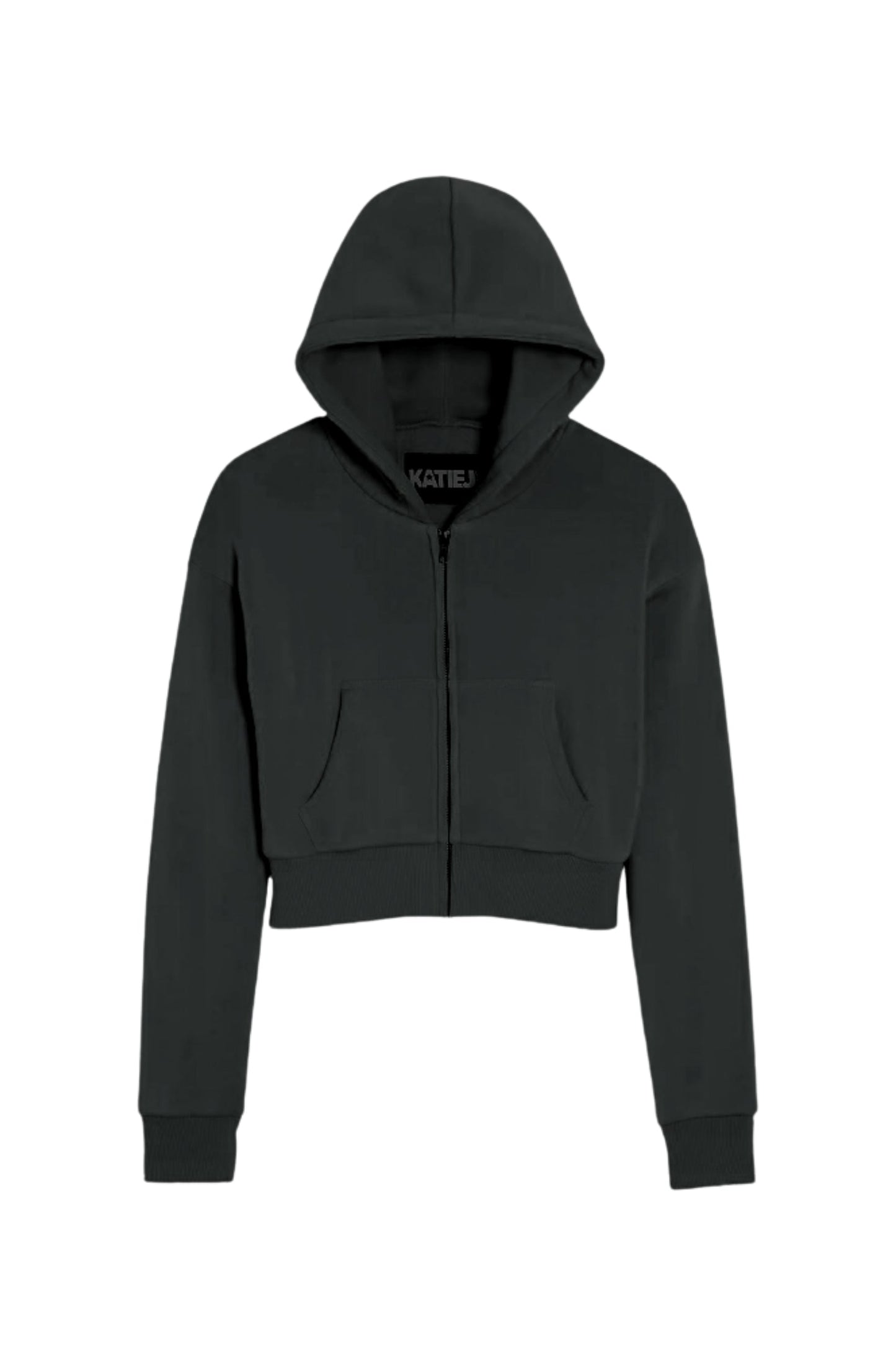 JUNIOR DYLAN ZIP CROP HOODIE