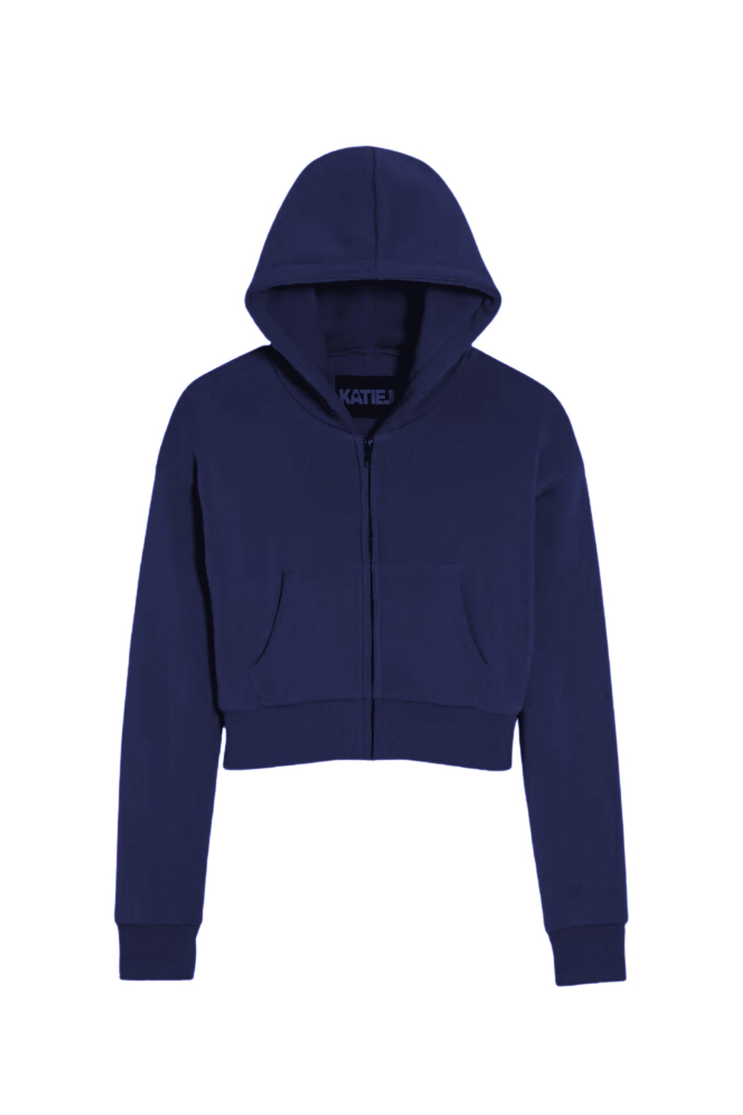 JUNIOR DYLAN ZIP CROP HOODIE