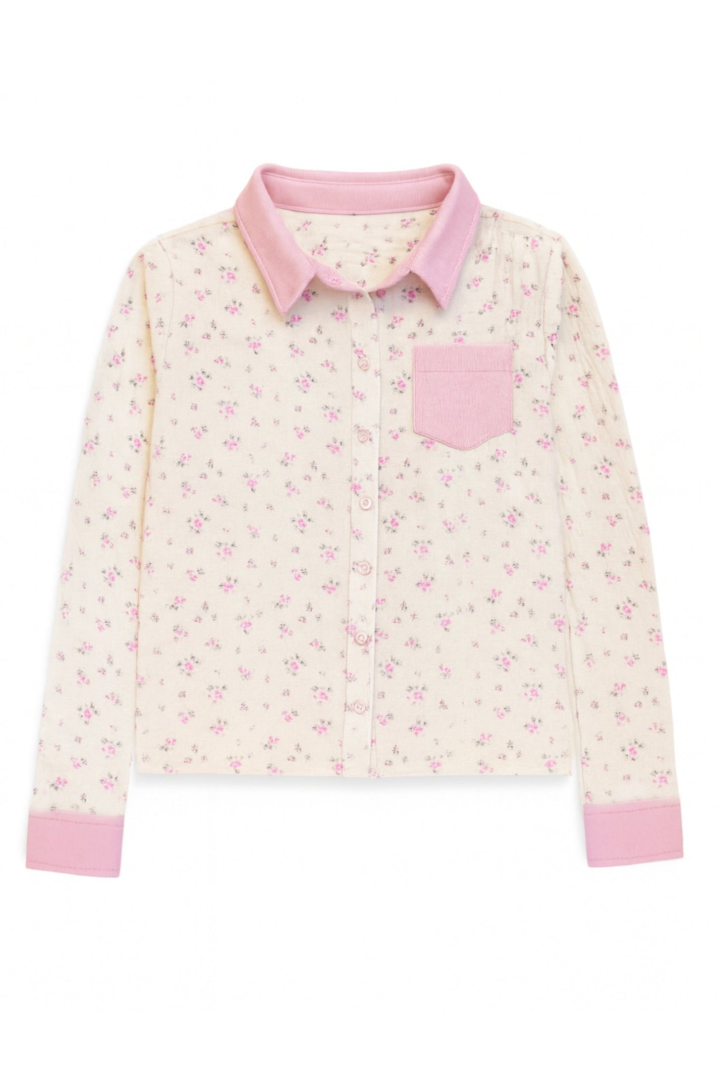 TWEEN ELIZA GAUZE BUTTONDOWN