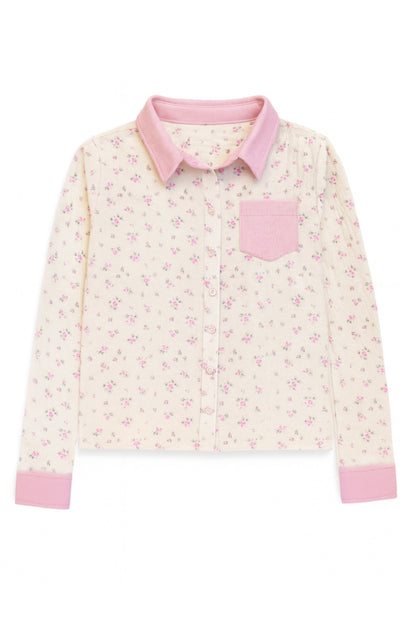 TWEEN ELIZA GAUZE BUTTONDOWN