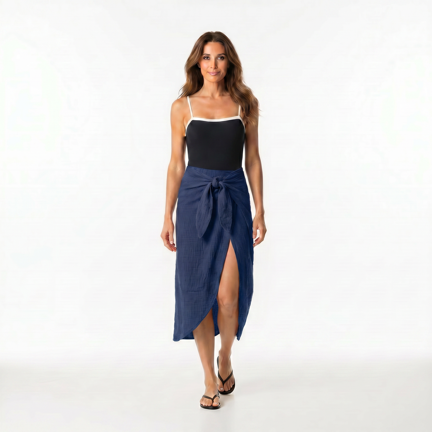 Faux Sarong Skirt
