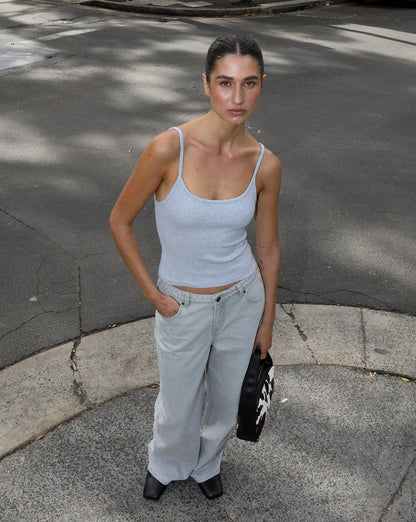Oli Tank Grey Marl