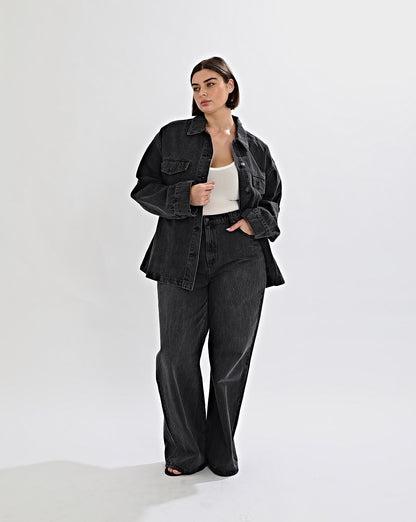 Harley Denim Shirt Black