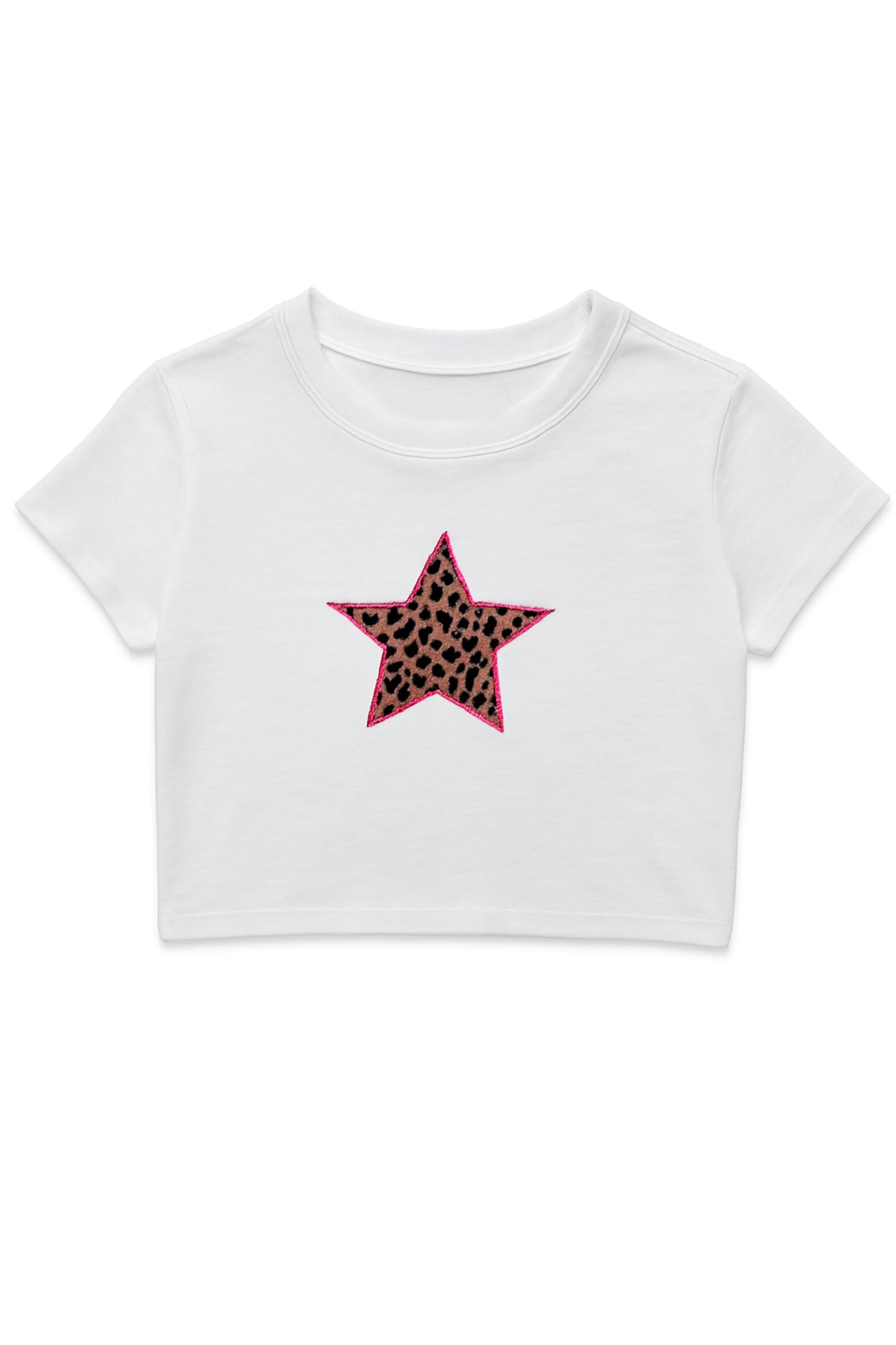 TWEEN FEARLESS CROPPED GRAPHIC CREW- FINAL SALE