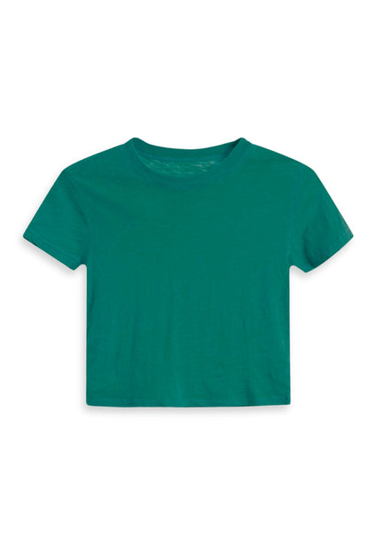 TWEEN CAMP FEARLESS CROP TEE