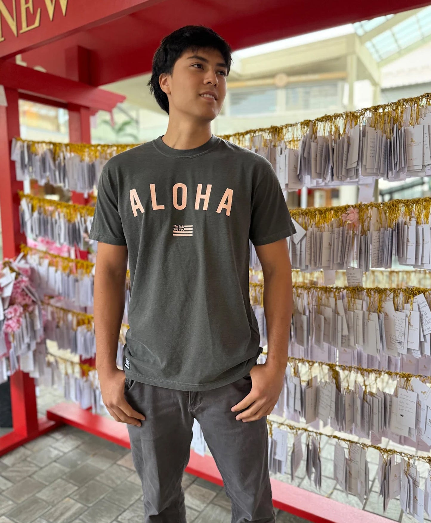 HH ALOHA T-Shirt Pepper Gray