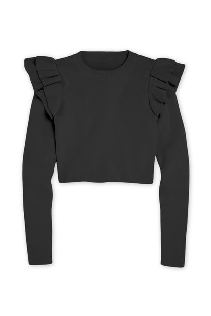 JUNIOR ISLA LONG SLEEVE TOP - FINAL SALE