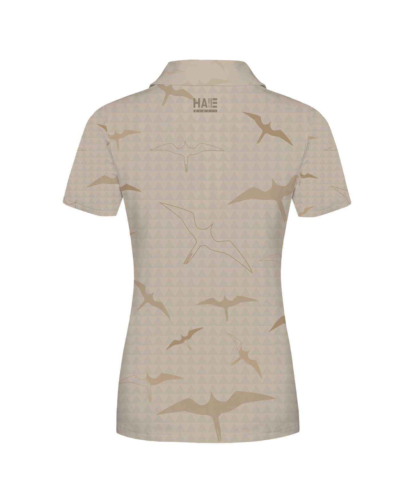 'Iwa Bird Wahine Anywhere Polo Dusty