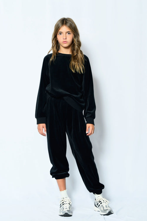 TWEEN JADE VELOUR JOGGER