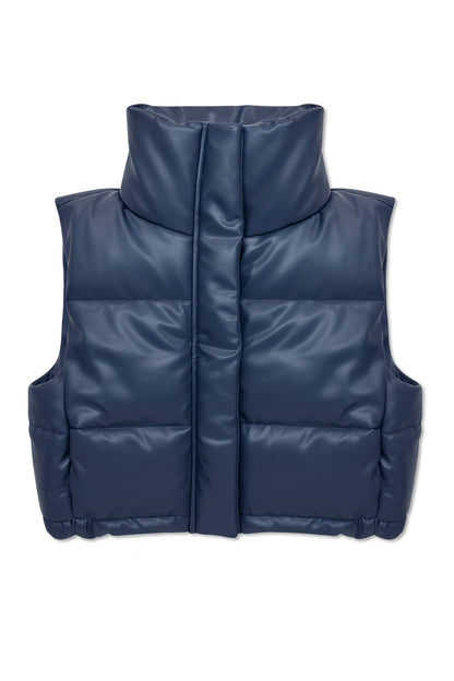 TWEEN JENNY PU PUFFER VEST