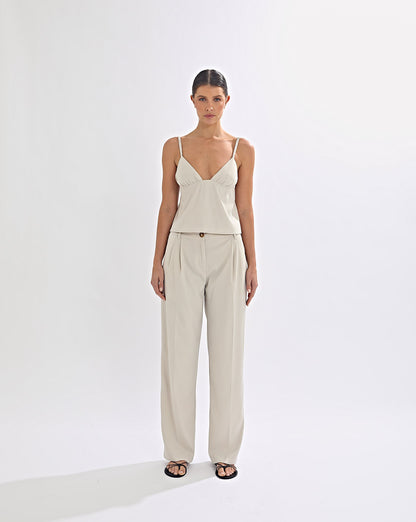 Naomi Trousers Almond