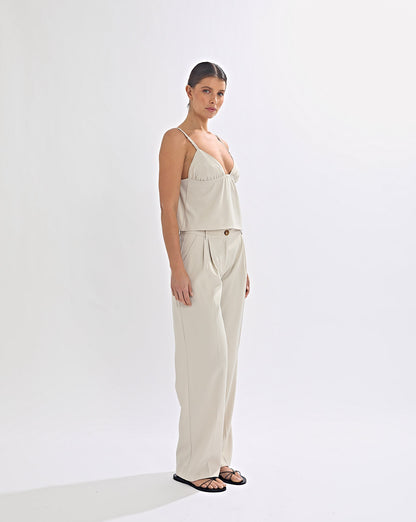 Naomi Trousers Almond