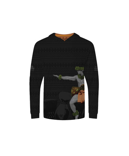 KE KAI O KAHIKI YOUTH Hooded Longsleeve Dri Fit
