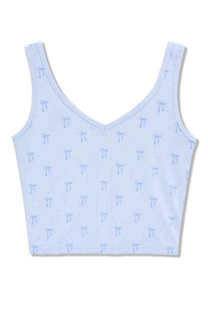 TWEEN KELSEY PRINTED ATHLETIC TANK