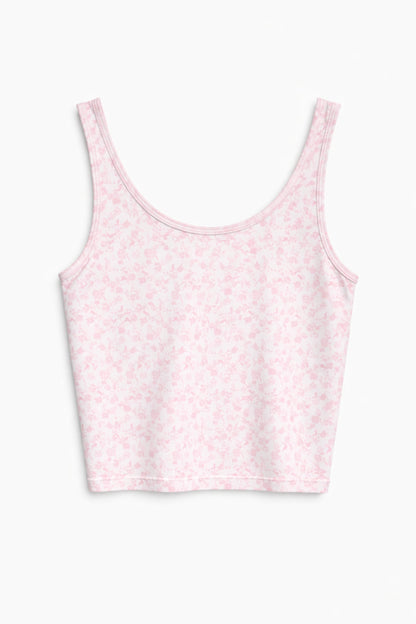 TWEEN KELSEY PRINTED ATHLETIC TANK