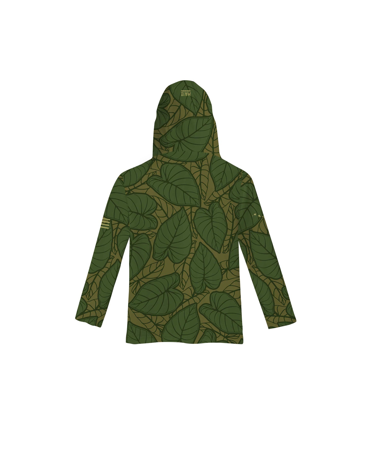 Kalo Patch Brown Toddler Hooded Longsleeve Drifit