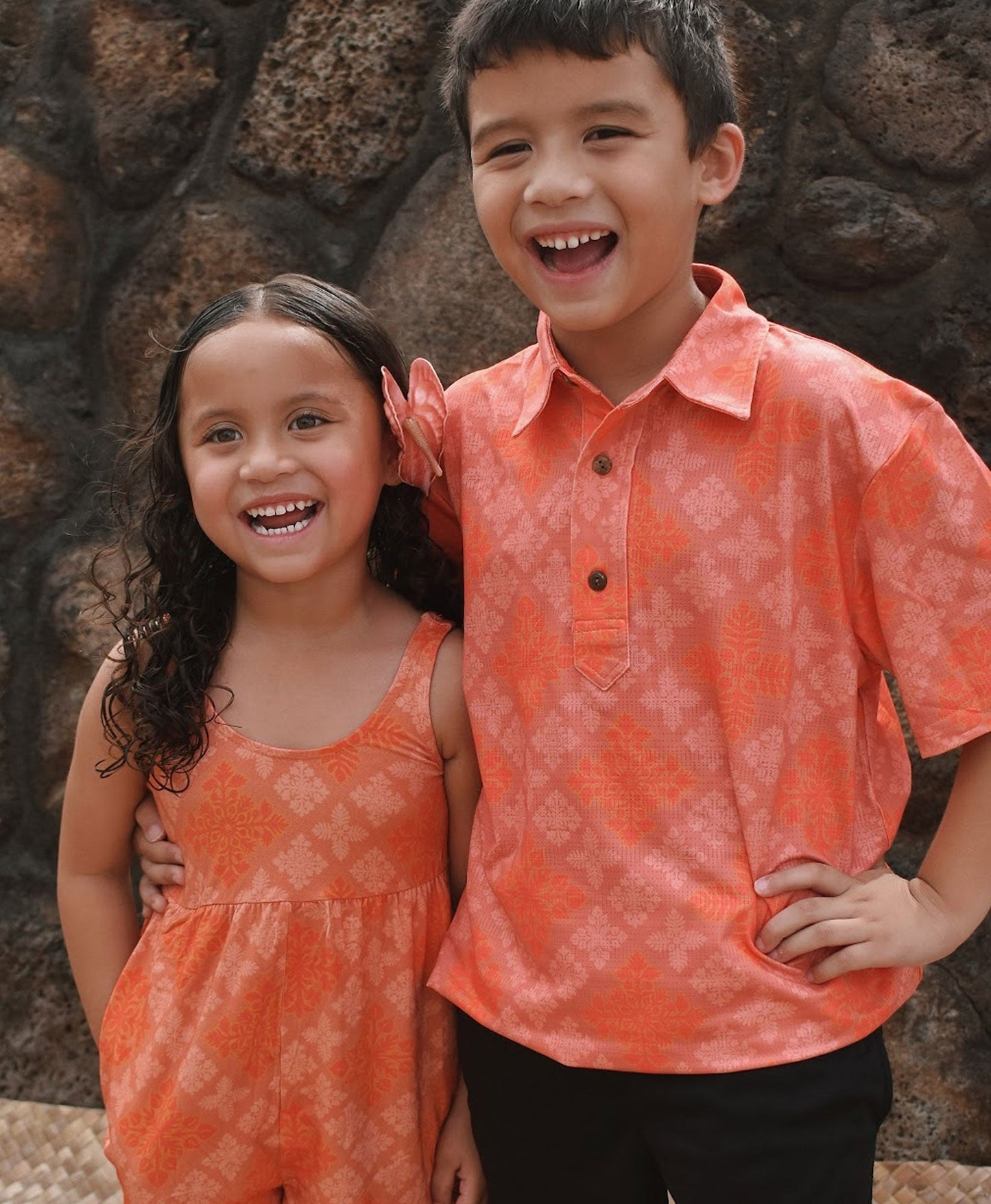 Kapa Kuiki Keiki Kanoe Romper in POG