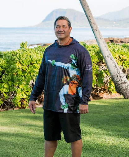 Ke Kai O Kahiki Hooded Longsleeve Dri Fit