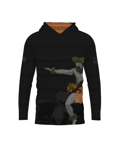 Ke Kai O Kahiki Hooded Longsleeve Dri Fit