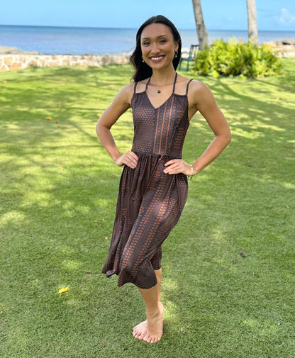 Kupulau Midi Dress Pewa