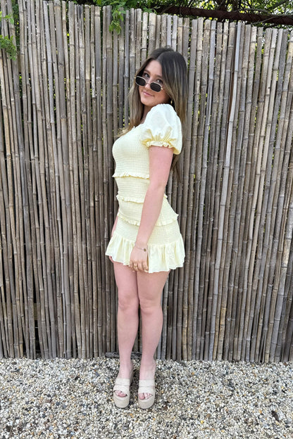 JUNIOR LAILA SOLID DRESS - FINAL SALE