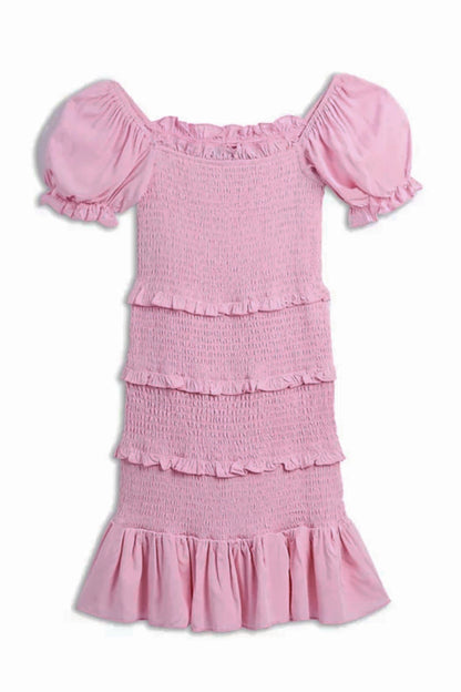 JUNIOR LAILA SOLID DRESS - FINAL SALE