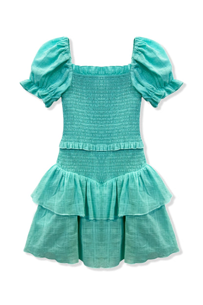 TWEEN LAINEY PUFF SLEEVE DRESS - FINAL SALE