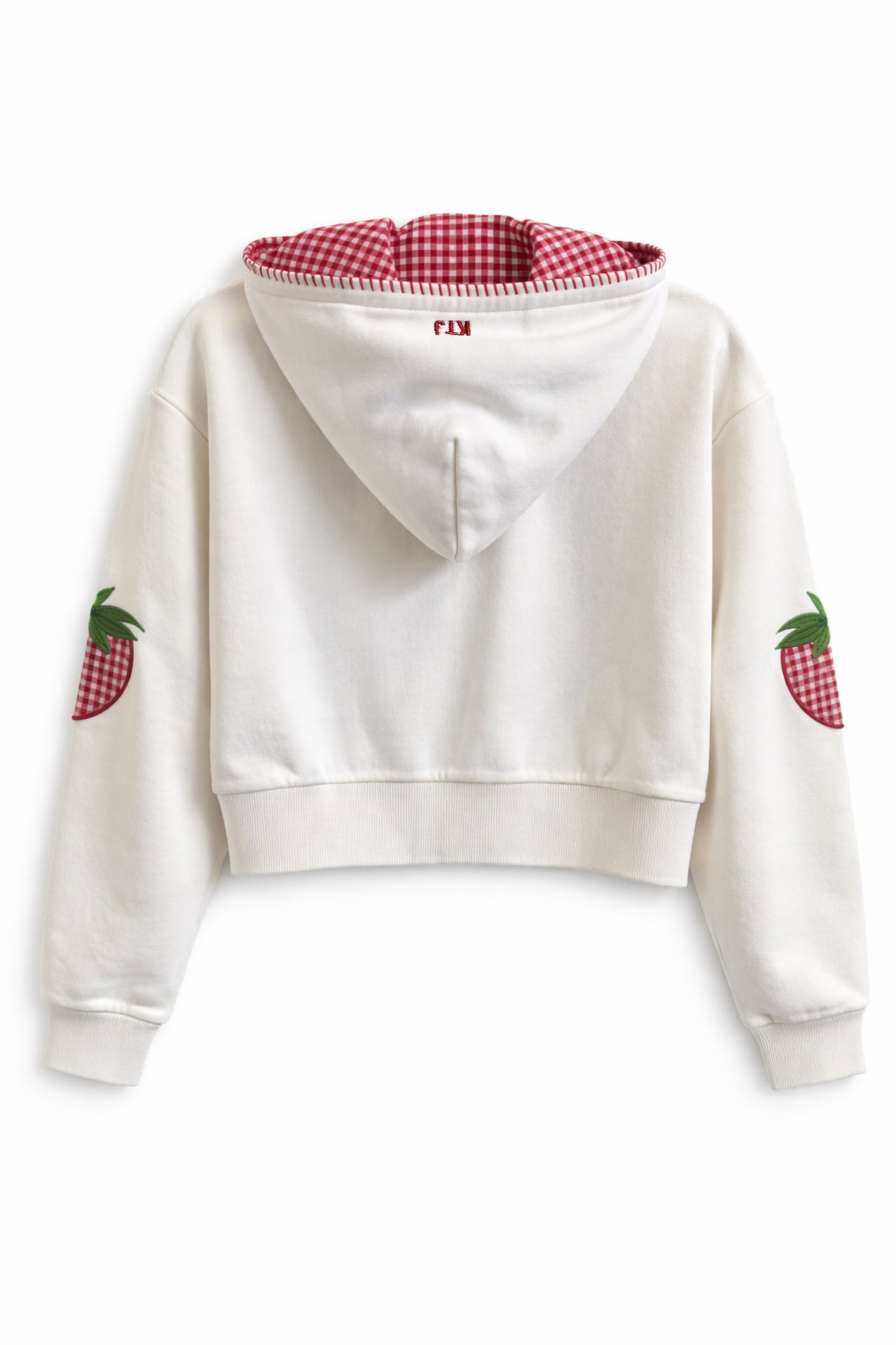 JUNIOR LEAH APPLIQUE CROP ZIP
