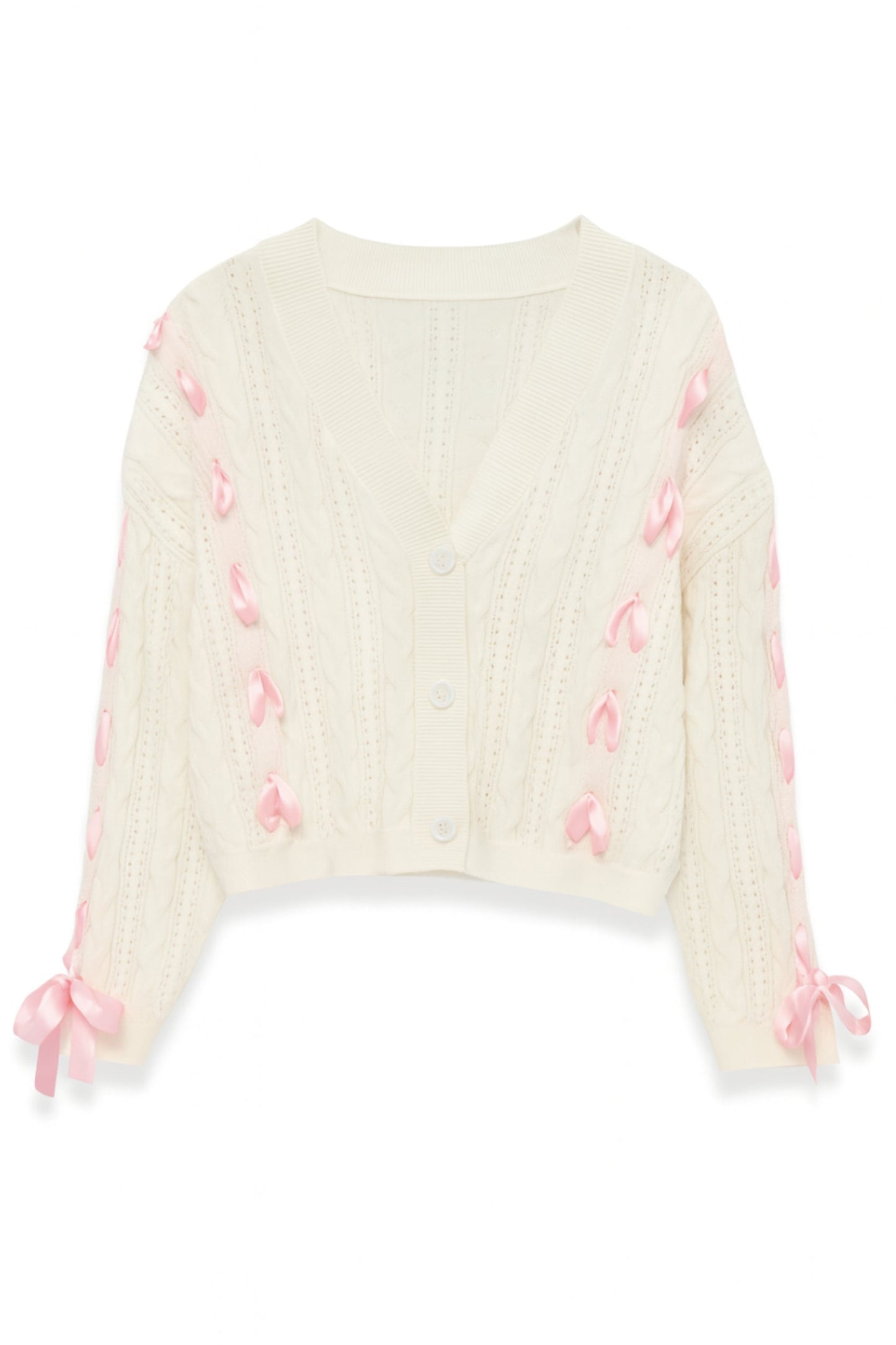 TWEEN LIBBY RIBBON CARDIGAN