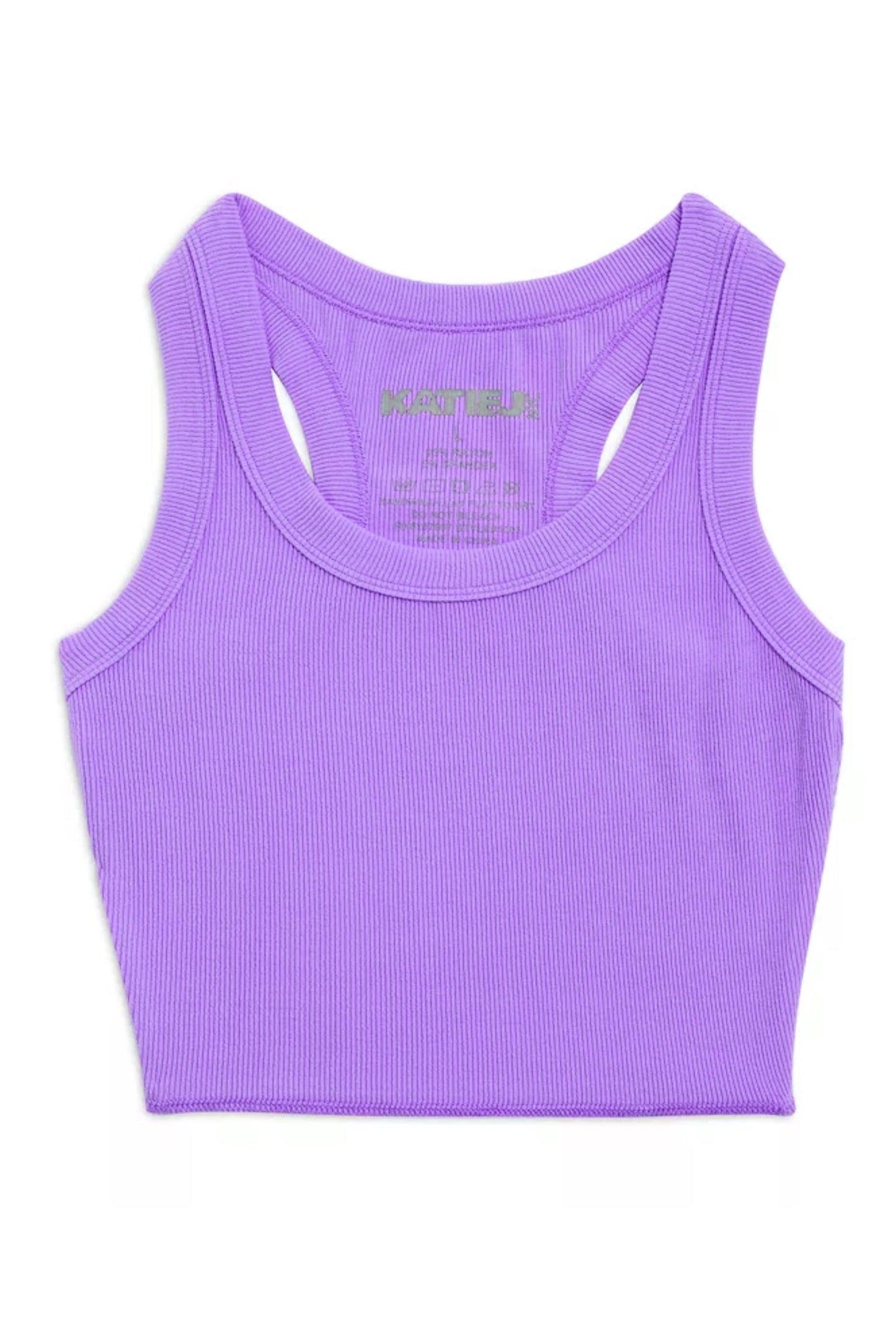TWEEN LIVI RIBBED TANK SOLIDS - FINAL SALE