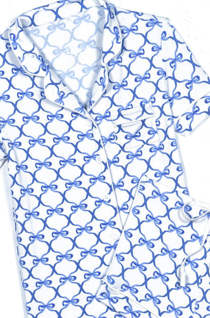 JUNIOR LYNN PRINTED SHORTS LOUNGE SET