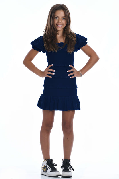 TWEEN LAILA SOLID DRESS