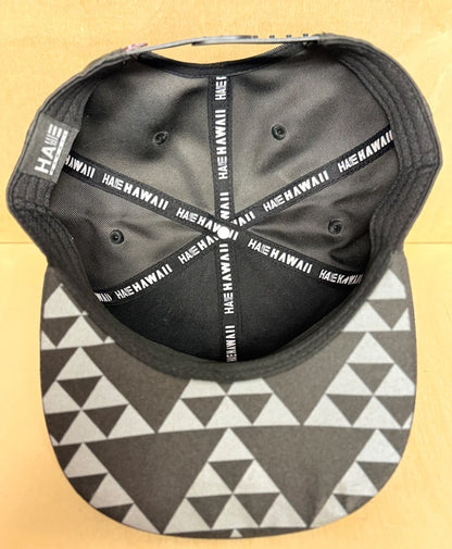Lokahi 3D Puff Snapback White on Black