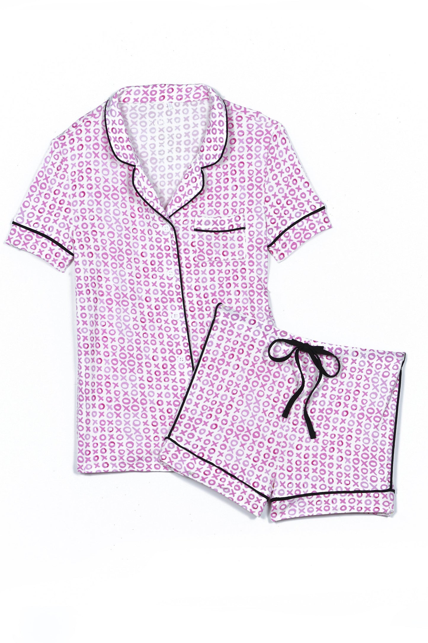 JUNIOR LYNN SHORTS VALENTINE'S LOUNGE SET