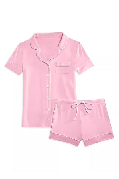 TWEEN LYNN SOLID SHORTS LOUNGE SET