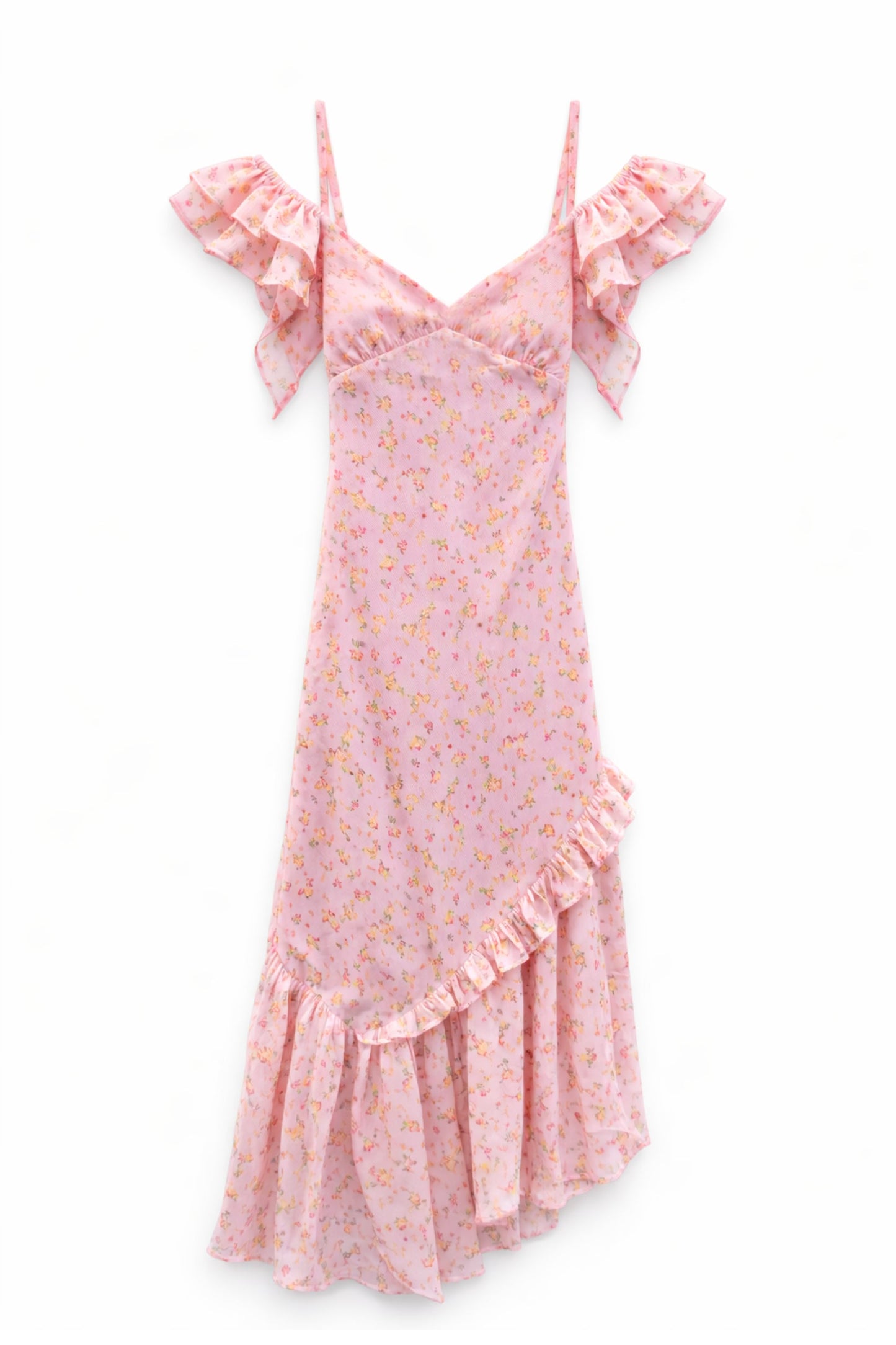 TWEEN MAGNOLIA PRINTED MAXI DRESS
