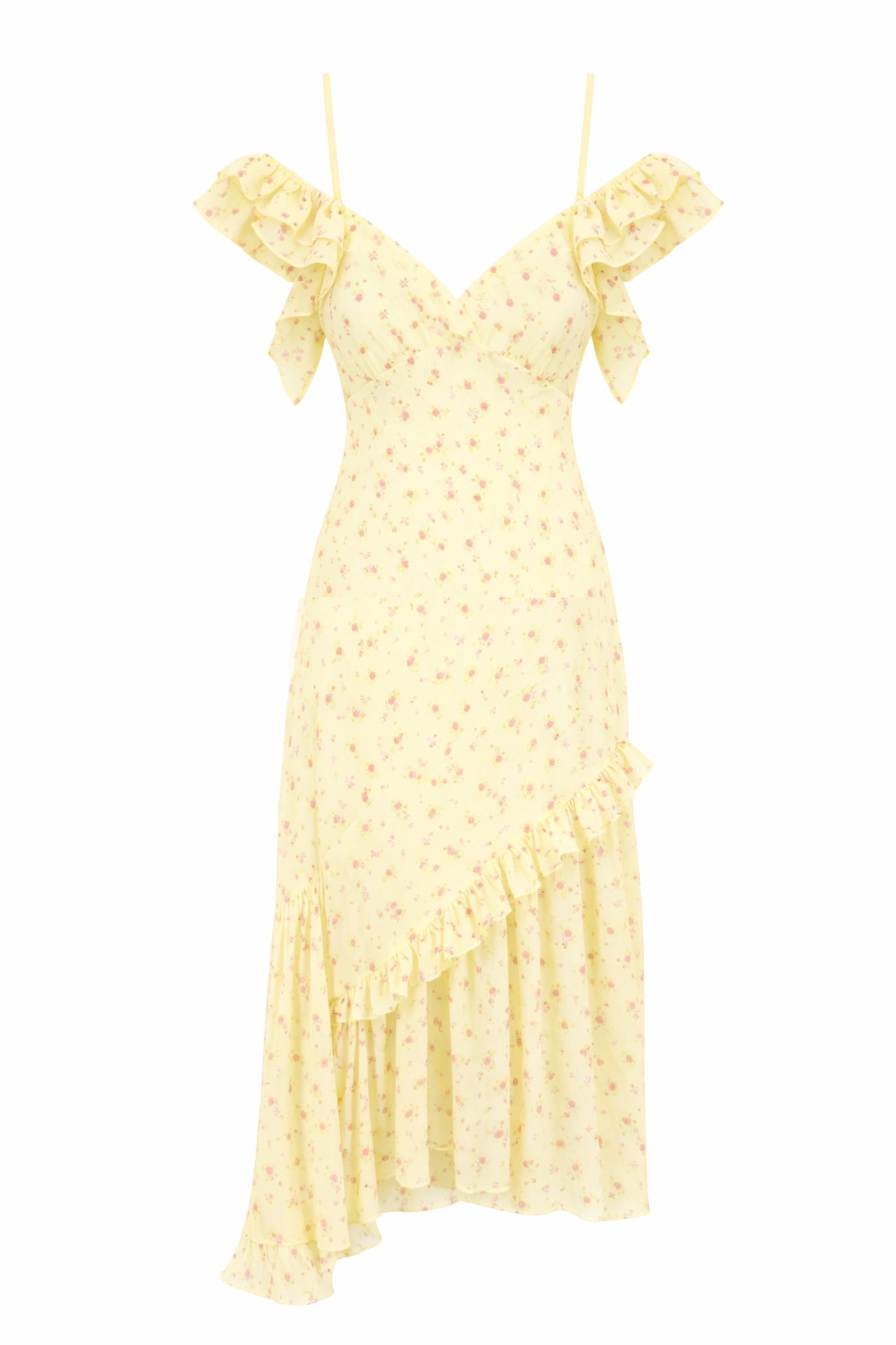 TWEEN MAGNOLIA PRINTED MAXI DRESS