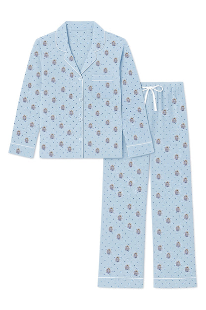 JUNIOR MAIA HOLIDAY PRINTED LOUNGE SET