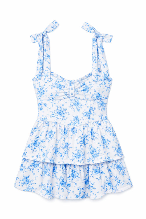 TWEEN MASON PRINT DRESS